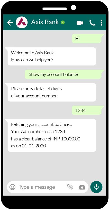 Axis Whatsapp Banking Whatsapp For All Your Banking Needs