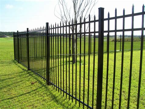 Artistic Perimeter Outdoor Tubular Fence High Zinc Steel Fence Quality