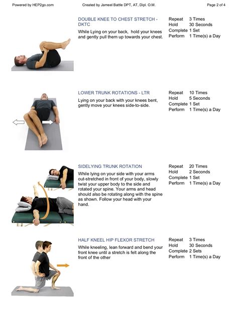 Exercise Program For Low Back Pain Spinal Stenosis — Integrative