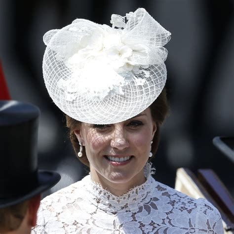 Kate Middleton Heads To The Races In The Perfect Little White Dress