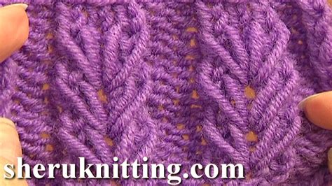 * in this app, you'll find fabulous ideas about knitting stitches. Wheat Ear Loop Stitch Pattern Tutorial 6 Free Knitting ...
