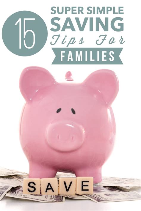 15 Surprisingly Simple Money Saving Tips For Families Good