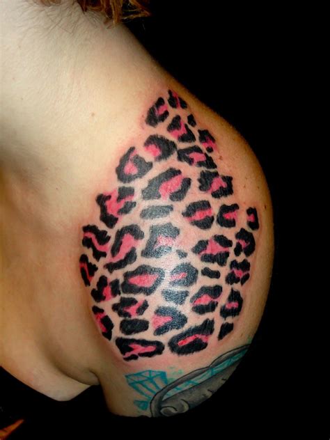 Alternativ Pink Leopard Tattoo Leopard Print Tattoos Leopard