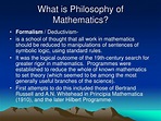 PPT - Philosophy of Mathematics PowerPoint Presentation, free download ...