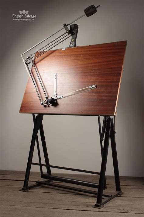 Old Architect Drawing Board With Planimeter Drafting Table Architect