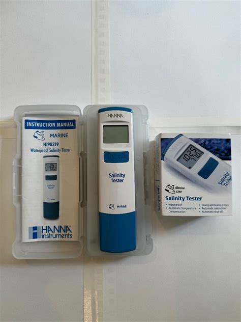 Hanna Instruments Marine Salinity Tester Pet Supplies Homes Other Pet Accessories On Carousell