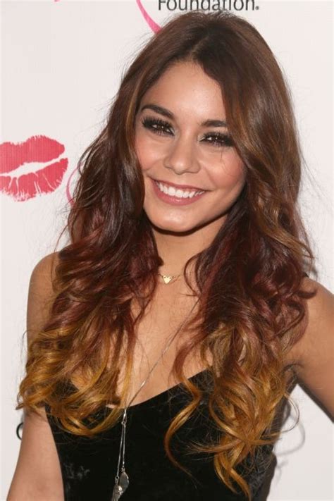 Vanessa hudgens shows off grunge style Hair Colour Ideas: Celebrity Inspo | Look