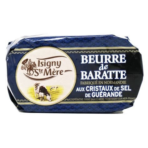 Isigny Ste Mere Baratte Rock Salt Butter From France 88oz 250g