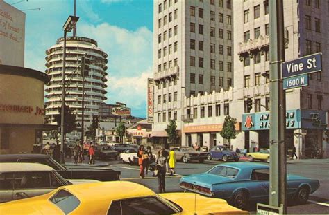 American Airlines Hollywood Blvd And Vine St Los Angeles 1970s