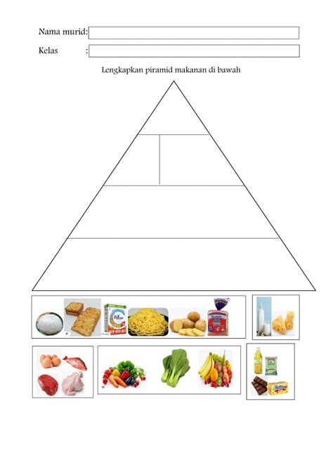 Piramid Makanan Interactive Activities