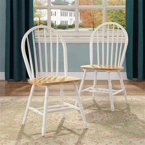 Better Homes And Gardens Autumn Lane Windsor Solid Wood Dining Chairs