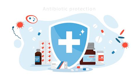 Antibiotic Free Healthcare And Medical Icons Clip Art Library