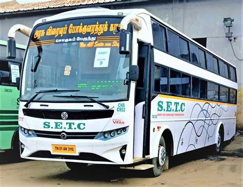 Scania ac semi sleeper (2 + 2) top bus operators on hyderabad to bangalore route. Chennai To Guruvayur SETC Bus Timings 785NS