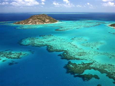 Beautiful Great Barrier Reef Queensland Australia Hd Photo