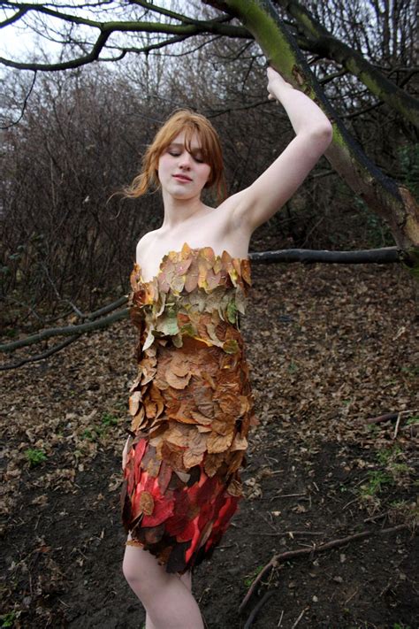 leaf dress two by cocoboon on deviantart botanical fashion flower dresses dresses