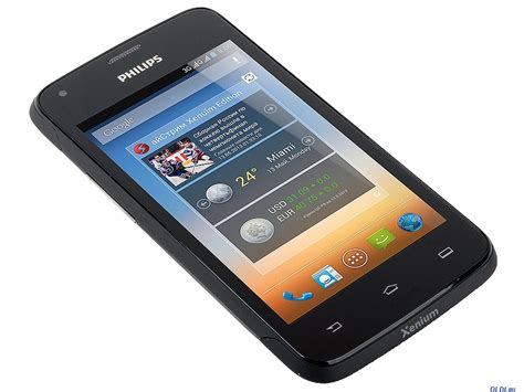 Смартфон Philips Xenium W3568 Black — купить по лучшей цене в интернет
