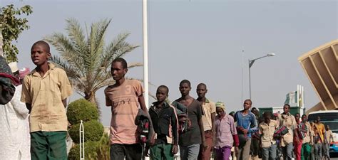 Nigerian Security Forces Rescue Over 300 Schoolboys Kidnapped By Gunmen