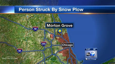 80 Year Old Man Fatally Struck By Snow Plow In Morton Grove Abc7 Chicago