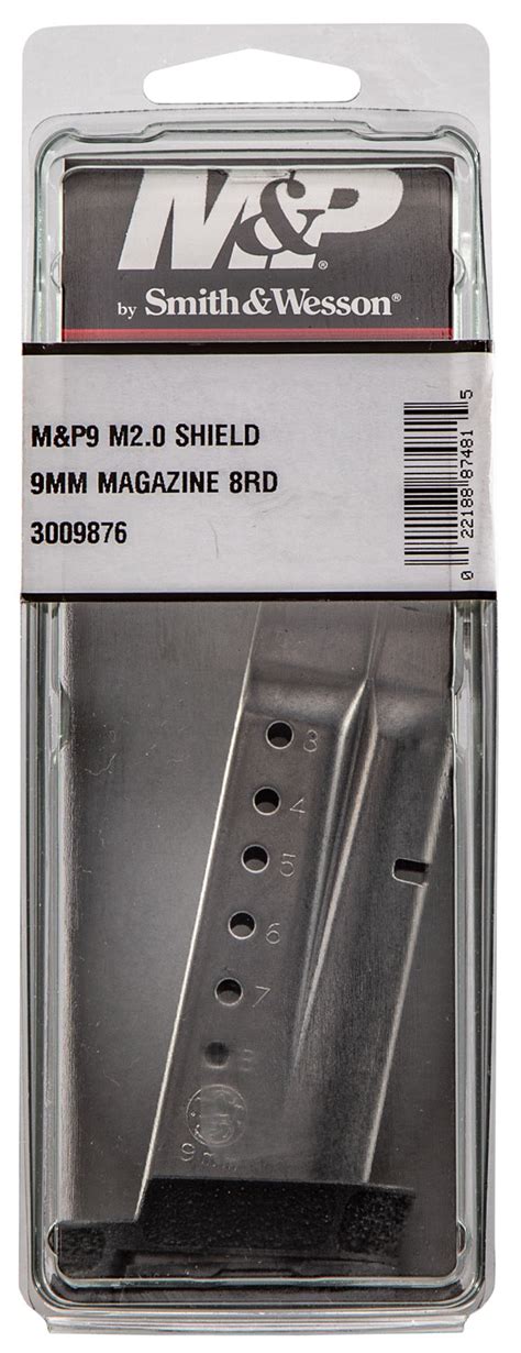 Sandw Mandp Shield M20 9mm Magazine 8rd 3009876 Gun Sales