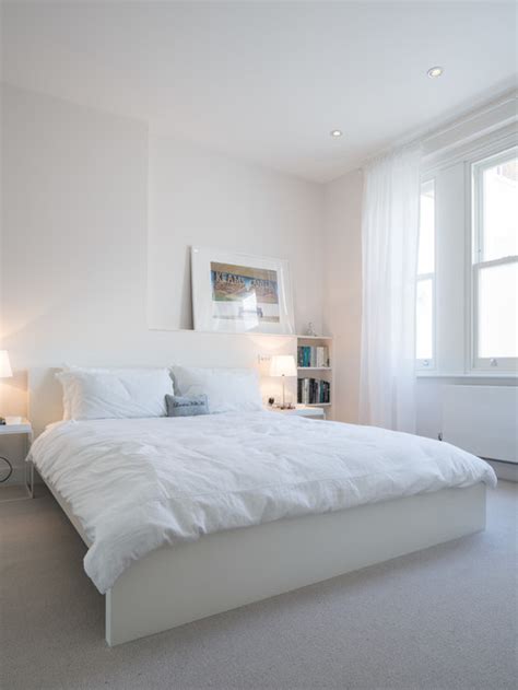 All White Bedroom Houzz