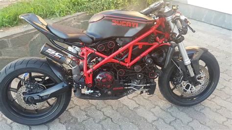 Ducati 749 Custom Cafe Racer Cafefighter Sc Project Crt
