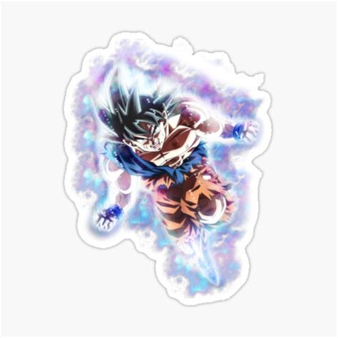 Dbz Goku Ultra Instinct Stickers Redbubble