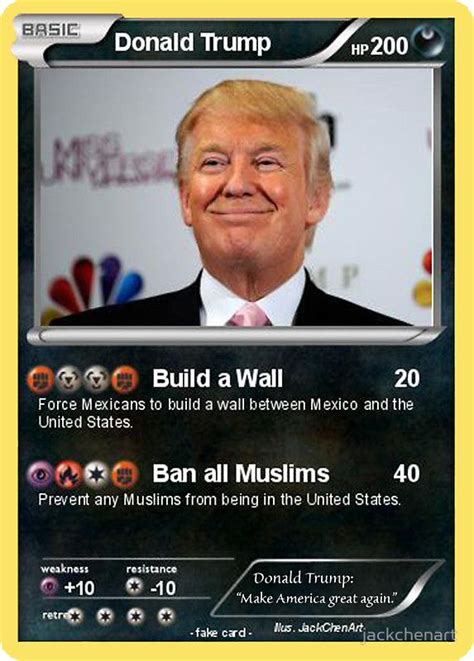 Check spelling or type a new query. Donald Trump Card Pokemon
