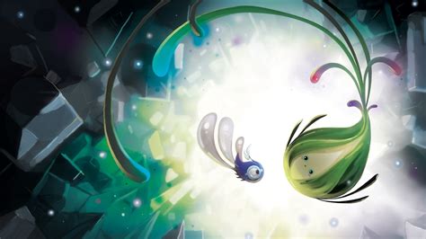 Wallpaper Illustration Fantasy Art Anime Space Plants Green