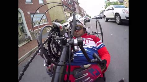 Watch Double Amputee Marine Veteran Cycles Across America To Benefit