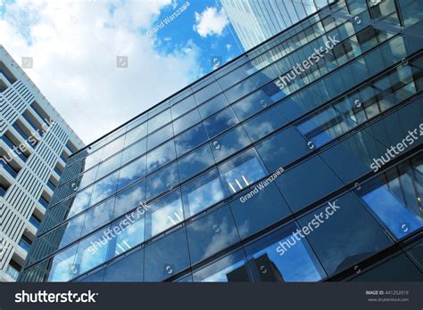 Modern Glass Silhouettes Skyscrapers City Stock Photo Edit Now 441252019