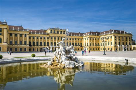 Schloss SchÖnbrunn Vienna Austria One Of The Most Famous Tourist