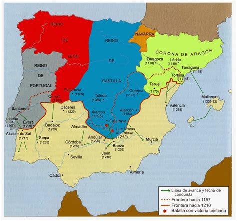 Acércate A Las Sociales Repaso Mapas De La Península Ibérica