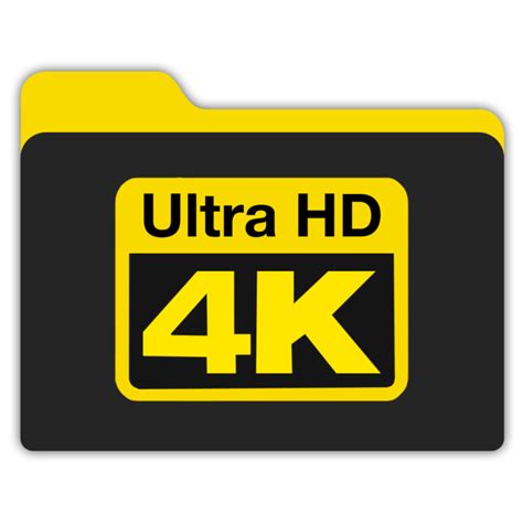It has 4 times as many pixels as uhd 4k resolution, and 16 times as many pixels as full hd 1080p resolution. 4K Icon #260909 - Free Icons Library