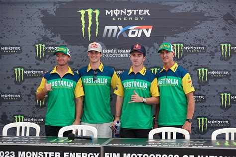 Team Australia Second In 2023 Fim Motocross Of Nations Motorcycling