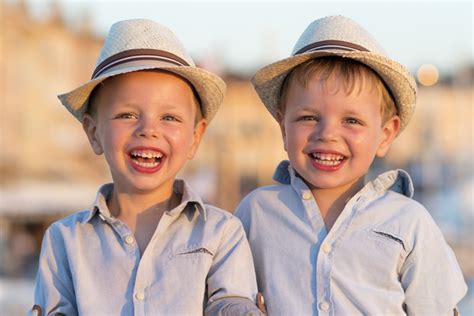 Cute Twin Brother Stock Photo 02 Free Download