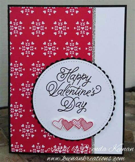 You can attach small gifts, such as candy, to cards. Quick and Easy Valentine cards using Stampin' Up!