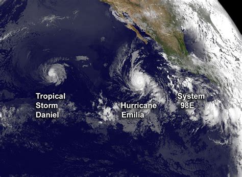 Satellite Sees 3 Storms Swirling Across Pacific Ocean Live Science
