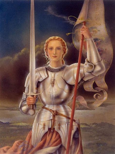 Joan Of Arc By Kinuko Y Craft Artist Fantasy Artist Joan Of Arc