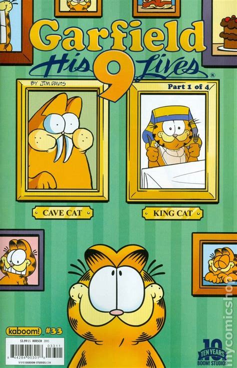 Garfield 2012 Boom 33a Boom Comic Books Modern Age Covers Cartoons Tv