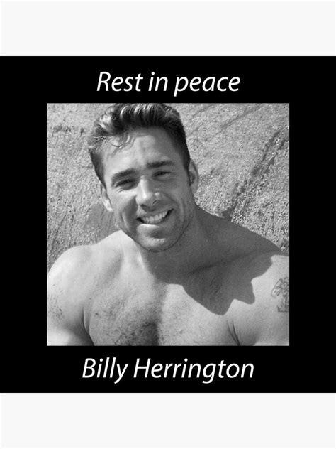 Rest In Peace Billy Herrington Canvas Print By Unm3i Redbubble