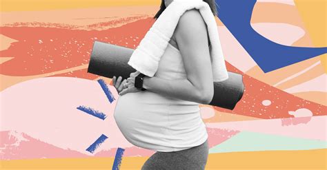 How To Exercise When Pregnant Glamour Uk