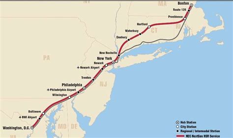 Amtrak High Speed Rail Could Bypass Connecticut Shoreline Under New
