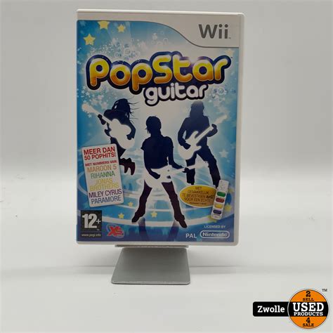Wii Game Popstar Guitar Used Products Zwolle