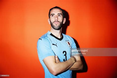 Diego Godin Of Uruguay Poses During The Official Fifa World Cup 2018 News Photo Getty Images