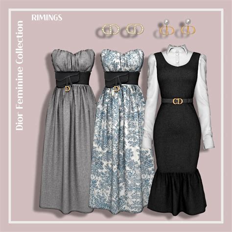 The Sims 4 Feminine Collection At Rimings The Sims Book