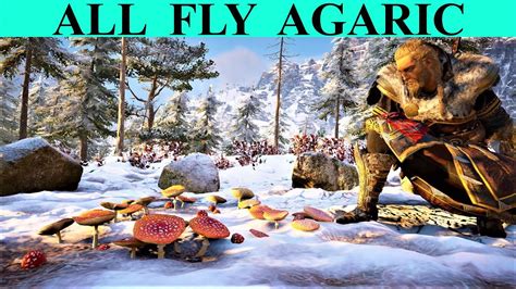 Assassin S Creed Valhalla Fly Agaric All Locations Youtube