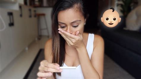 Finding Out Im Pregnant On Camera Emotional Reaction Youtube