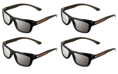 Ed 4 Pack Cinema 3d Glasses For Lg 3d Tvs Adult Sized Passive Circular Polarized 3d Glasses N2