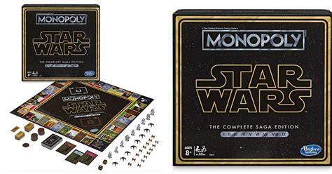 New Star Wars Monopoly Game The Complete Saga Edition Available Now