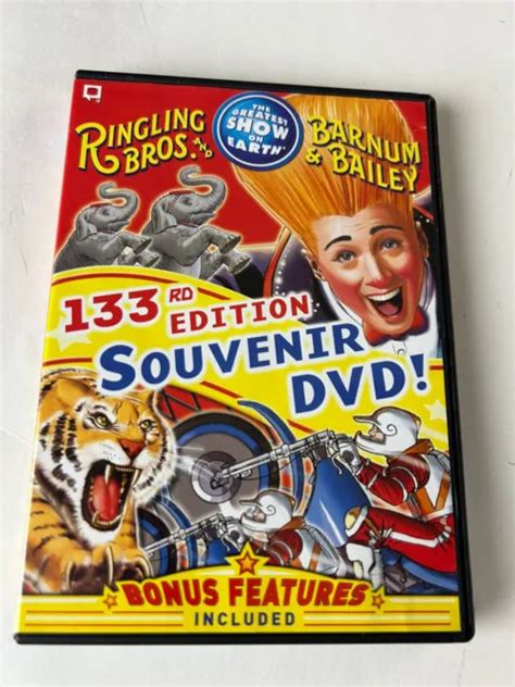 Ringling Bros Barnum And Bailey Circus Rd Edition Souvenir Dvd